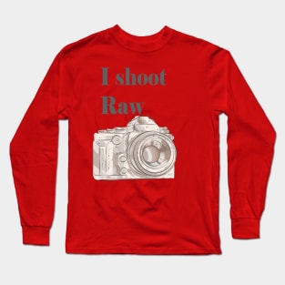 Raw Long Sleeve T-Shirt